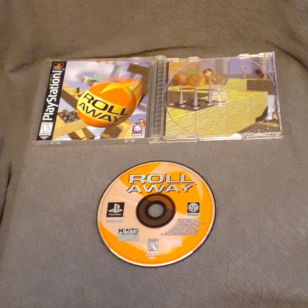 Ps1 game Roll Away